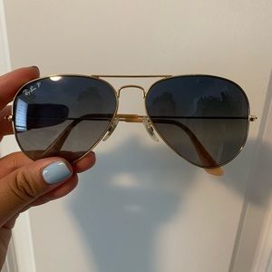 RAY BAN Aviator Sunglasses (Women’s)